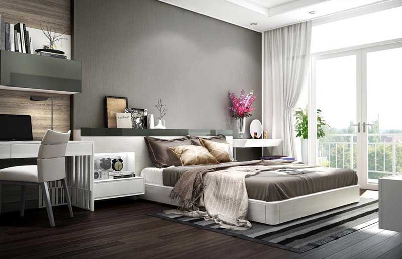 Phòng ngủ đơn giản, hiện đại